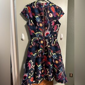 Ted Baker navy blue dress